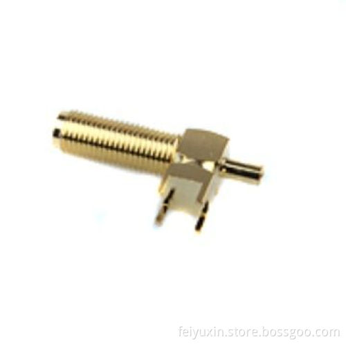 Right Angled SMA PCB Connector for Coaxial Cable
